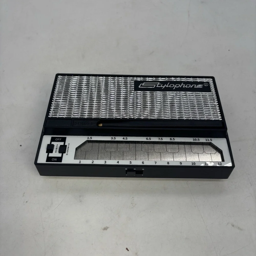 Stylophone Stylophone 12-Key Handheld Electronic Pocket Synthesizer Untested